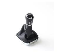 Pommeau de Levier de Vitesse Pommeau de Levier de Vitesse pour VW Polo 6R 6C Berline à hayon 2011-2019, 5 ou 6 Vitesses poussière(5 Speed Set)