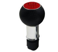 Pommeau de Levier de Vitesse Pommeau Levier Vitesse Voiture pour A1 8X S1 A2 8Z A3 S3 8L 8P 8V S-Line Sportback A4 B6-B7-B8-B9 A5 8T A6 C5-C6-C7 Q2 Q3 8U SQ3 Q5 12MM Accessoires de voiture-R12345 Red