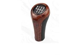 Pommeau de levier de vitesse pour BMW E30 E36 E46 E39 E34 Z3 E53 Premium avec cuir grain de bois, s'adapte parfaitement (6 vitesses)