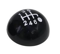 Pommeau De Levier De Vitesse Pour Fiat Pour 500 500C 2007-2018 Pommeau Levier Vitesse À 5 Vitesses Emblème Garniture Capuchon Couvercle 55344048(6 speed)