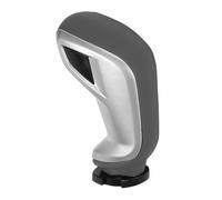 Pommeau de Levier de Vitesse pour Ford Focus 2 MK2 2005 2006 2007 2008, Petit Cadre, 5/6 Vitesses, Soufflet de Protection, Levier de Vitesse Manuel (argenté, 6 Vitesses)