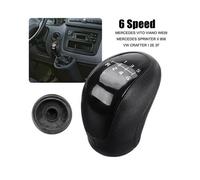 Pommeau de levier de vitesse pour Mercedes Sprinter, Vito, Viano, VW Crafter à 6 vitesses - FCXN-B25