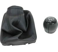 Pommeau de levier de vitesse pour Opel Astra G 1998-2005 5 vitesses simili cuir noir