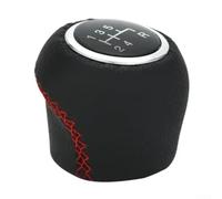 Pommeau de levier de vitesse pour véhicules Fiat Grande Punto et Linea avec un design élégant et confortable pour les conducteurs (rouge)