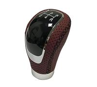 Pommeau de levier de vitesse pour voiture Pommeau levier vitesse à 5 vitesses, pour VW, pour Golf MK4 4 IV, pour GTI R32, pour Jetta, pour Bora 1998, 1999, 2000, 2001, 2002, 2003, 2004, 2005( Red)