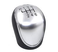 Pommeau de levier de vitesse pour voiture Pour Hyundai pour IX35 2012 2013 2014-2016 levier changement vitesse manette vitesse sélecteur manuel poignée Transmission 5 vitesses pommeau( Silver)