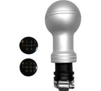 Pommeau de levier de vitesse pour VW Golf Cabriolet 1993-1998 Manuel Alu Argent