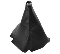 Pommeau de levier de vitesse PVC universel en cuir synthétique pour voiture Colliers de changement de vitesse en fibre de carbone Auto Voiture manuelle Pommeau de levier de vitesse Couvre-coffre de