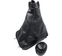 Pommeau de levier de vitesse Soufflet de levier pour vitesse 5/6 vitesses pour SAAB 93 9-3 SS 2003-2012, accessoires style voiture, stylo pour(5 Speed Black Combo)