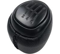 Pommeau de levier de vitesse Soufflet de levier pour vitesse 5/6 vitesses pour SAAB 93 9-3 SS 2003-2012, accessoires style voiture, stylo pour(6 Speed Black)