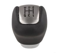 Pommeau de levier de vitesses en cuir et plastique pour Suzuki pour Grand Vitara 2 Ii Mk2 Jt 2006-2015 - Design noir argenté