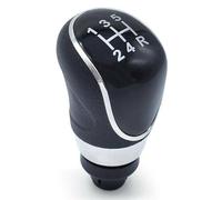 Pommeau de levier de vitesses, MKVAXR Pommeau de levier de vitesse à 5 vitesses, tête de bâton, poignée de levier de vitesse de voiture en cuir PU, for Ford, for Fiesta MK7 2008-2013, for Focus MK2 FL