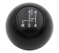 Pommeau de levier de vitesses noir rond 4 vitesses
