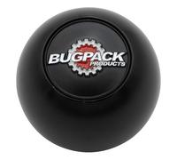 Pommeau de levier de vitesses noir rond "BUGPACK"