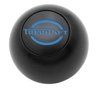 Pommeau de levier de vitesses noir rond "TREUHAFT"