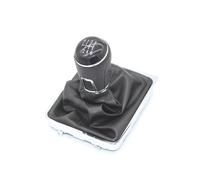 Pommeau de Levier de Vitesses pour VW Passat B6 B7 CC 2005-2013, Poignée de sélecteur Manuel Revêtement Antidérapant Boîte Vitesses Poignée,Plastic- 6-Speed