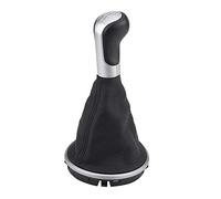 Pommeau de levier de vitesses, voiture Aramox 5 vitesses Pommeau de levier de vitesses Manuelle Manette de levier de vitesses Couvercle de soufflet Gaiter pour MK2 Roomster 5J0711113F