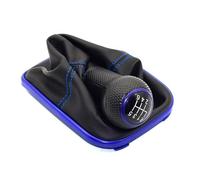 Pommeau De Levier Vitesse Compatible Avec VW Pour Golf Pour GTI Pour R32 1999 2000 2001 2002 2003 2004 2005 5 Vitesses Cadre Noir Pommeau De Levier De Vitesse Guêtre De Démarrage