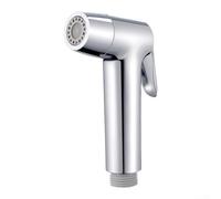 Pommeau de pulvérisateur de bidet de toilette portatif, buse de douche pressurisée, robinet de bidet pulvérisateur portable, buse de rinçage de douche de toilette multifonctionnelle (argent)