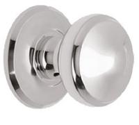 Pommeau de tirage chrome velour VACHETTE 057874