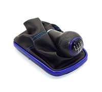 Pommeau De Vitesse 23mm Fit Use For Volkswagen For VW Golf 4 IV MK4 GTI R32 For Bora For Jetta 5 Speed Black Frame Gear Shift Knob Lever Gaiter Boot 1999-2004(5 Speed-01)