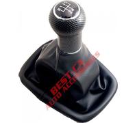 Pommeau de vitesse 5 vitesses avec sac de vitesse + cadre Pour Volkswagen VW Golf 4 IV Bora 23mm