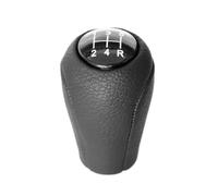 Pommeau De Vitesse Cuir 5/6 vitesses Bouton de décalage Utilisation adaptée pour Mazda 3 BK BL 5 CR CW 6 II GH CX-7 ER MX-5 NC III 23 MT Bras de bras de levier de vitesses en cuir Levier De Vitesse(5-
