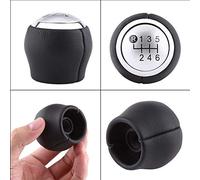 Pommeau de vitesse KIMISS pommeau de vitesse à 6 vitesses pour Corolla 2007 2008 2009 2010 2011 2012 2013 tête de pommeau de vitesse en plastique+pommeau de vitesse avec bague de marche arrière pomme