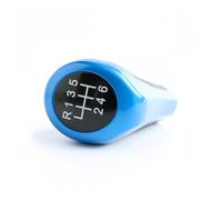 Pommeau de Vitesse Pommeau de Levier pour Vitesse pour BMW Série E90 E91 E92 E46 E53 E81 E82 E83 E87 E60 E61 E63 E65 X1 X3 X5(6Speed Blue)
