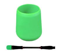 Pommeau d'extrémité de canne, pare-chocs de protection amortisseur pour extrémités de canon | antidérapant léger pour équipement pour passionnés, vert, M