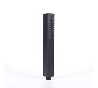 Pommeau Douche à Main Puissant, Pommeau de douche à main carré, fonction unique, arroseur universel à économie d'eau, mode créative, pulvérisateur de douche à haute pression(Black)