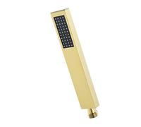 Pommeau Douche, Douchette À Main Universel Haute Pressions Économiseur d'eau Douchette en Laiton pour Salle de Bain et Le Spa, G1/2 Pouces,B Zirconium Gold