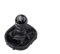 Pommeau Levier Compatible avec VW pour 2003-2010 pour Caddy II 2 pour MK2 2004-2009 avec cache-soufflet 5/6 pour ensemble de levier de vitesse(6Speed)
