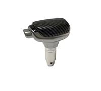 Pommeau Levier De Vitesse Pour Koleos Pour SM5/QM5 2008-2014 2015 (10MM) Automatiques Mise À Niveau Pommeau Levier Vitesse Voiture Tête Poignée(Carbon)