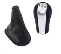 Pommeau Levier De Vitesse Pour Toyota Pour Vios 2008-2012 Sélecteur Manuel Transmission Poignée Pommeau Levier Vitesse Voiture Changement Boîte Levier Cuir(5 speed matte set)