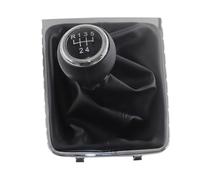 Pommeau Levier De Vitesse Pour VW Pour Passat B7 CC 2011-2015 Poignée Boîte Vitesses Pommeau Levier Vitesses Pommeau Levier Vitesse Voiture Soufflet(5 speed)