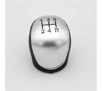 Pommeau Levier Vitesse Compatible Avec Ford Pour C-Max 2007-2021 5 6 Pour Levier Vitesses Pour Speed Gear Knob Shifter Lever Arm Headball Automobile(Silver 5 speed)