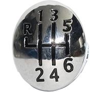 Pommeau Levier Vitesse Couvercle De Capuchon Garniture D'emblème D'insigne De Bâton De Pommeau Vitesse Pour R&enault Pour CLIO Pour Twingo Pour Scénic Pour Megane II 1996-2011 5/6 Vitesses Pommeau Vit