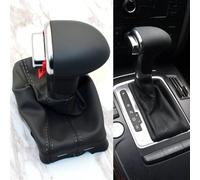 Pommeau Levier Vitesse Pommeau levier de vitesse automatique automatique pour Audi A6 C6 A3 A4 B8 A5 Q5 Q7 2009 2010 2011 2012 2013 2014 pommeau de levier de vitesse ( Color : Black )