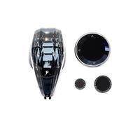 Pommeau Levier Vitesse Pour BMW Série 3 X3 X4 X5 X6 F44 G20 G05 G06 G01 G02 G08 Pommeau Levier De Vitesse Automatique En Cristal Ensemble De 4 Pièces Pommeau De Vitesse(Style 5)