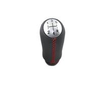 Pommeau Levier Vitesse pour Clio 3 2005-2009 pour Laguna 2 2001-2007 Pommeau De Levier Vitesse Pommeau Levier(5-Speed Red Line)