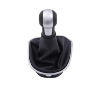 Pommeau Levier Vitesse Pour Seat Pour Leon MK2 1P 05-12 Pour Altea XL 04-12 Pour Toledo MK3 04-09 Pommeau Levier Vitesse Voiture Avec Soufflet En Cuir Pommeau De Vitesse(5 Speed)