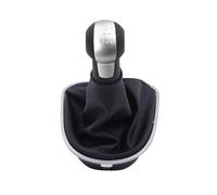 Pommeau Levier Vitesse Pour Seat Pour Leon MK2 1P 05-12 Pour Altea XL 04-12 Pour Toledo MK3 04-09 Pommeau Levier Vitesse Voiture Avec Soufflet En Cuir Pommeau De Vitesse(6 Speed)
