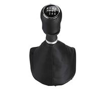 Pommeau Levier Vitesse Pour V&W Pour Transporter Multivan Caravelle T6 2015-2020 5/6 Vitesse Bâton Pommeau De Levier De Vitesse En Cuir PU Guêtre Couverture De Botte (Size : 6 speed)