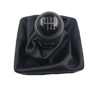 Pommeau Levier Vitesse pour VW pour Amarok Poignées Boîte Vitesses Manuelle Couvercle Changement Vitesse Pommeau Levier Vitesse Bâton Démarrage Veste Anti-poussière Pommeau De Vitesse Levier(6 Speed)