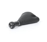 Pommeau Levier Vitesse Pour VW Pour Golf 3 Jetta 3 MK3 1992-1998 Pommeau De Levier De Vitesse À 5 Vitesses Avec Soufflet En Cuir Pommeau De Vitesse(5R-Silver-Black line)