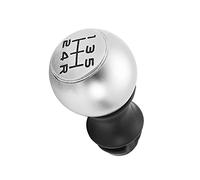 Pommeau Levier Vitesse Voiture À 5 Vitesses Levier Changement Vitesse Sport en Alliage D'aluminium Mat pour Peugeot 106 1007 206 107 306 307 308 2008 Pommeaux de Leviers de Vitesse