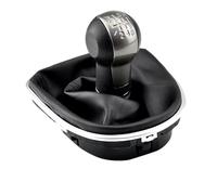 Pommeau levier vitesses Compatible avec Seat pour Altea 2004-2012 5 6 vitesses Kit complet de soufflet de sélecteur de vitesse(6 Speed)