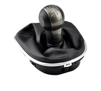Pommeau levier vitesses Compatible avec Seat pour Altea 2004-2012 5 6 vitesses Kit complet de soufflet de sélecteur de vitesse(5 Speed)