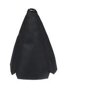 Pommeau levier vitesses Couverture Anti-poussière Tête Vitesse Voiture Universelle En Cuir PU Bouton Changement Vitesse Protecteur Démarrage Accessoires Auto Pour Pommeau Vitesse (Color : Black line
